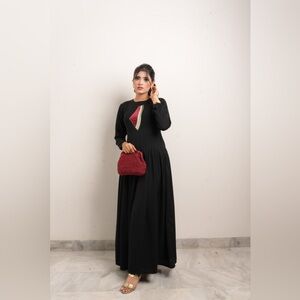 Chic Black Long Sleeve Dress